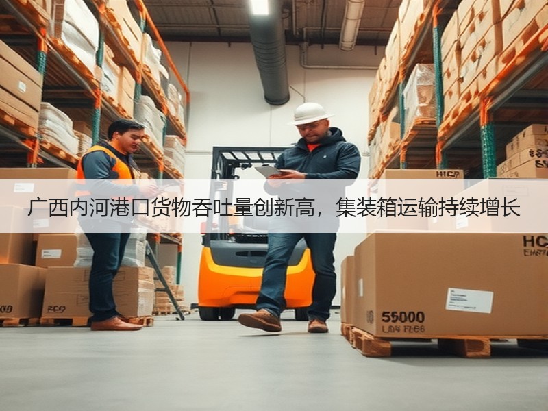 广西内河港口货物吞吐量创新高,集装箱运输持续增长 广西内河港口货物吞吐量创新高,集装箱运输持续增长