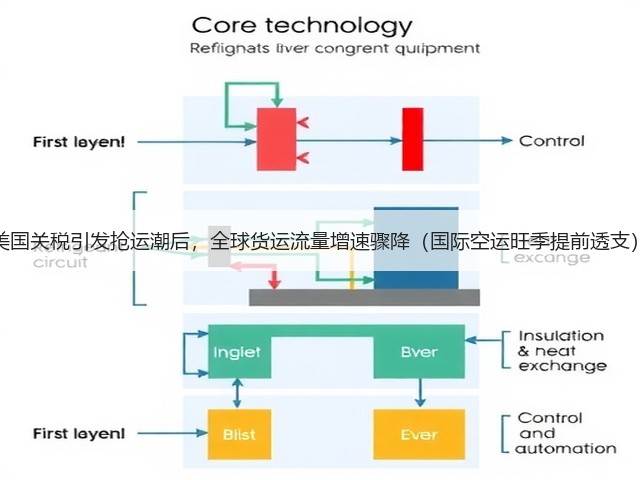 美国关税引发抢运潮后,全球货运流量增速骤降(国际空运旺季提前透支)(图2) 美国关税引发抢运潮后,全球货运流量增速骤降(国际空运旺季提前透支)(图2)