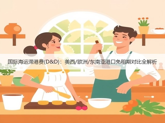 国际海运滞港费(D&D)：美西/欧洲/东南亚港口免租期对比全解析(图1)