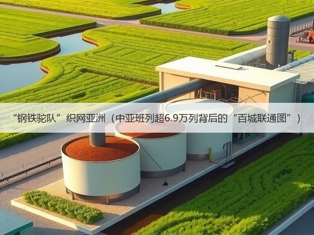 “钢铁驼队”织网亚洲（中亚班列超6.9万列背后的“百城联通图”）(图1)