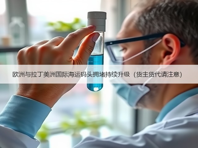 欧洲与拉丁美洲国际海运码头拥堵持续升级（货主货代请注意）(图1)
