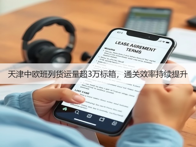 天津中欧班列货运量超3万标箱,通关效率持续提升(图3) 天津中欧班列货运量超3万标箱,通关效率持续提升(图3)