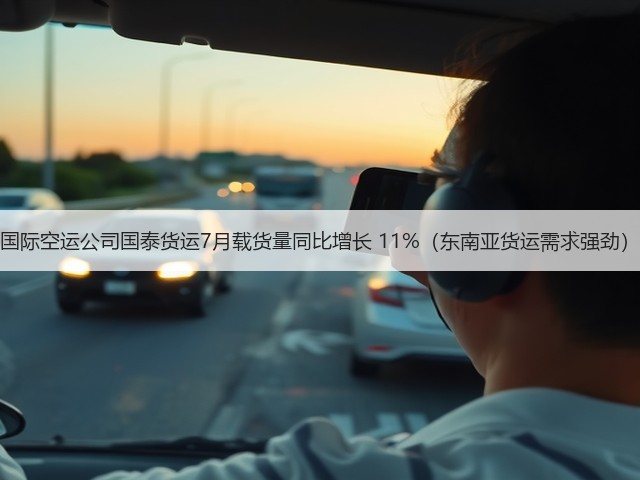 国际空运公司国泰货运7月载货量同比增长 11%(东南亚货运需求强劲)(图2) 国际空运公司国泰货运7月载货量同比增长 11%(东南亚货运需求强劲)(图2)