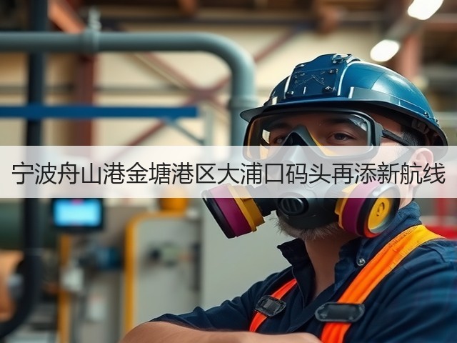 宁波舟山港金塘港区大浦口码头再添新航线(图1)