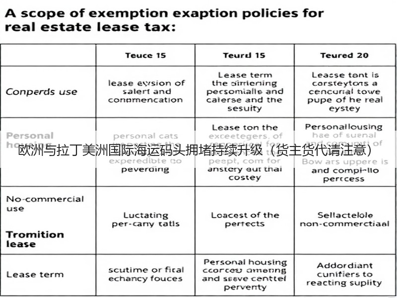 欧洲与拉丁美洲国际海运码头拥堵持续升级(货主货代请注意) 欧洲与拉丁美洲国际海运码头拥堵持续升级(货主货代请注意)