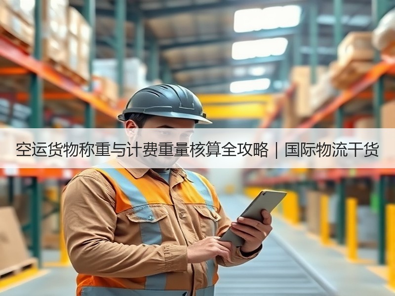 空运货物称重与计费重量核算全攻略｜国际物流干货