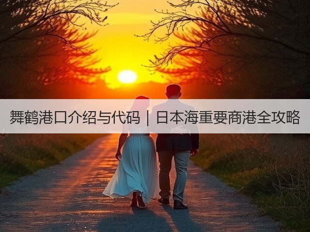 舞鹤港口介绍与代码｜日本海重要商港全攻略(图1)