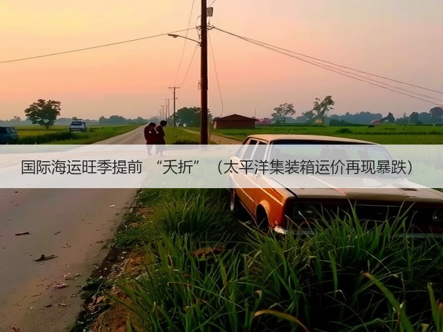 国际海运旺季提前 “夭折”(太平洋集装箱运价再现暴跌)(图2) 国际海运旺季提前 “夭折”(太平洋集装箱运价再现暴跌)(图2)
