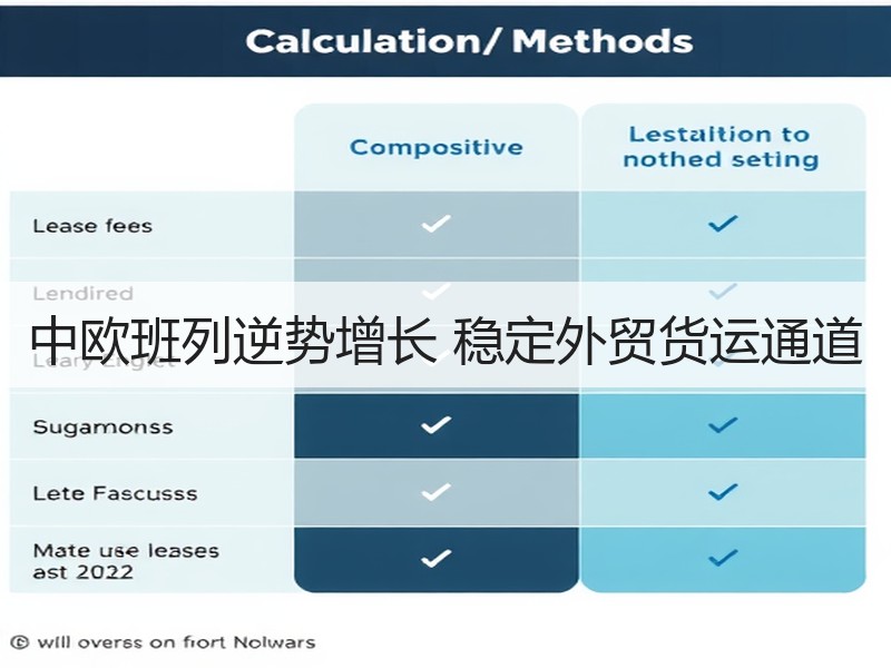 中欧班列逆势增长 稳定外贸货运通道