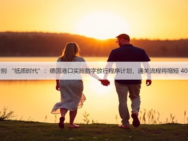 告别 “纸质时代”:德国港口实施数字放行程序计划,通关流程将缩短 40%(图3) 告别 “纸质时代”:德国港口实施数字放行程序计划,通关流程将缩短 40%(图3)