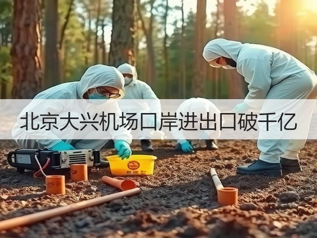 北京大兴机场口岸进出口破千亿(图2) 北京大兴机场口岸进出口破千亿(图2)