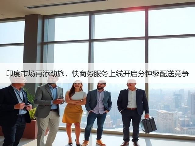 印度市场再添劲旅,快商务服务上线开启分钟级配送竞争(图1) 印度市场再添劲旅,快商务服务上线开启分钟级配送竞争(图1)
