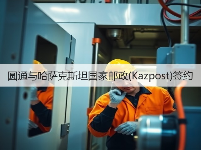 圆通与哈萨克斯坦国家邮政(Kazpost)签约(图3)