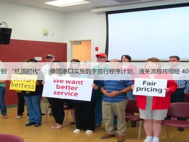 告别 “纸质时代”：德国港口实施数字放行程序计划，通关流程将缩短 40%(图1)
