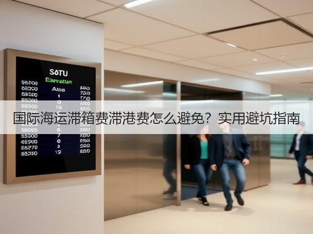 国际海运滞箱费滞港费怎么避免?实用避坑指南(图3) 国际海运滞箱费滞港费怎么避免?实用避坑指南(图3)