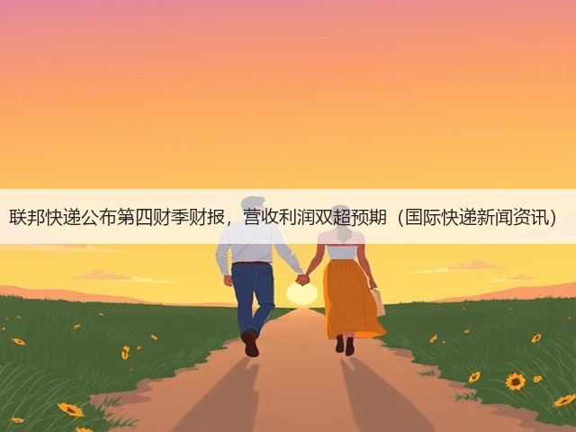 联邦快递公布第四财季财报，营收利润双超预期（国际快递新闻资讯）(图3)