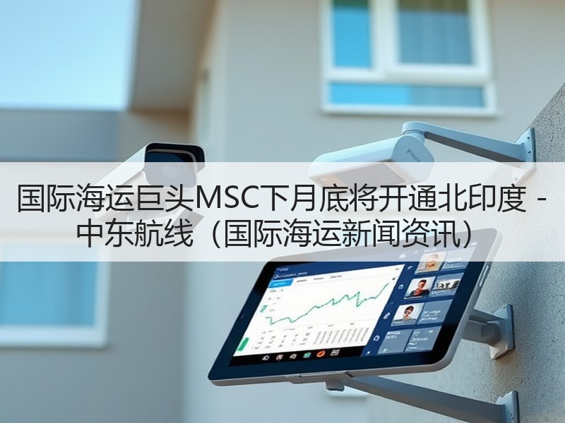 国际海运巨头MSC下月底将开通北印度 - 中东航线（国际海运新闻资讯）