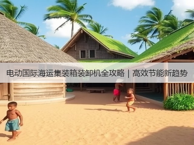 电动国际海运集装箱装卸机全攻略｜高效节能新趋势(图3)