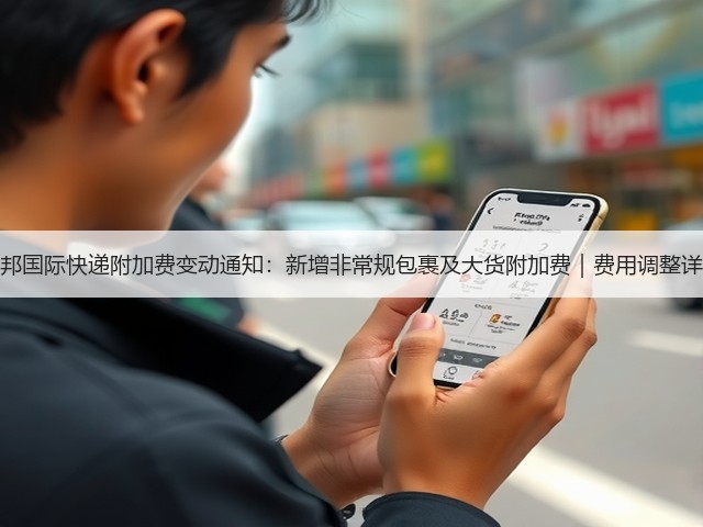 联邦国际快递附加费变动通知:新增非常规包裹及大货附加费|费用调整详解(图3) 联邦国际快递附加费变动通知:新增非常规包裹及大货附加费|费用调整详解(图3)