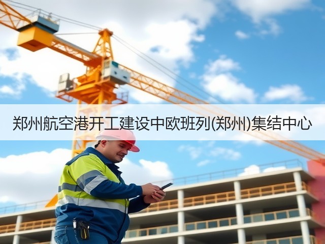 郑州航空港开工建设中欧班列(郑州)集结中心(图2) 郑州航空港开工建设中欧班列(郑州)集结中心(图2)