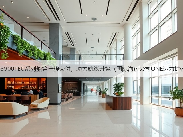 今治造船13900TEU系列船第三艘交付,助力航线升级(国际海运公司ONE运力扩张再提速)(图1) 今治造船13900TEU系列船第三艘交付,助力航线升级(国际海运公司ONE运力扩张再提速)(图1)