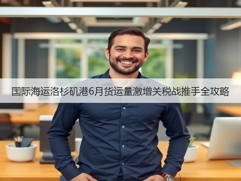 国际海运洛杉矶港6月货运量激增关税战推手全攻略