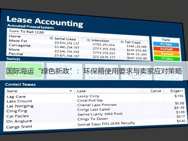 国际海运“绿色新政”:环保箱使用要求与卖家应对策略(图1) 国际海运“绿色新政”:环保箱使用要求与卖家应对策略(图1)