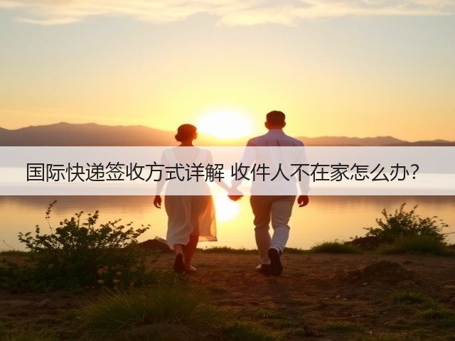 国际快递签收方式详解 收件人不在家怎么办?(图1) 国际快递签收方式详解 收件人不在家怎么办?(图1)