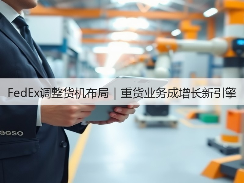 FedEx调整货机布局|重货业务成增长新引擎 FedEx调整货机布局|重货业务成增长新引擎