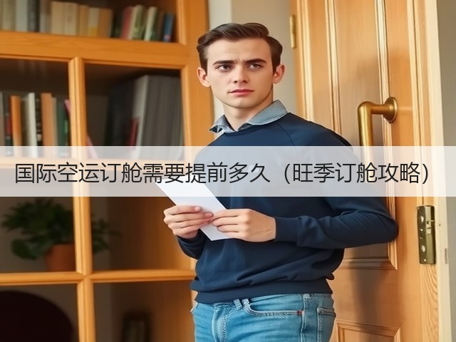 国际空运订舱需要提前多久(旺季订舱攻略)(图1) 国际空运订舱需要提前多久(旺季订舱攻略)(图1)