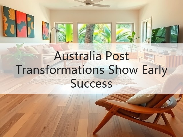 Australia Post Transformations Show Early Success(图3) Australia Post Transformations Show Early Success(图3)