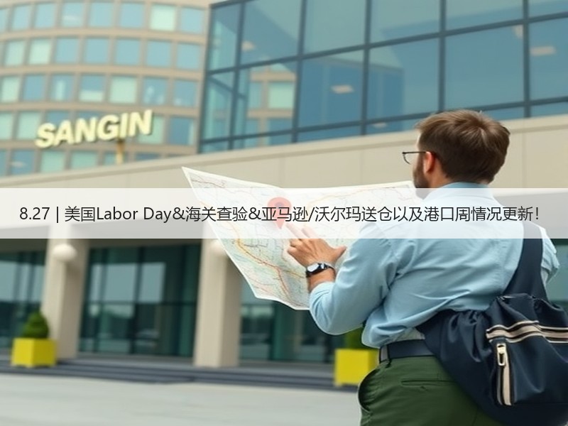 8.27 | 美国Labor Day&海关查验&亚马逊/沃尔玛送仓以及港口周情况更新！