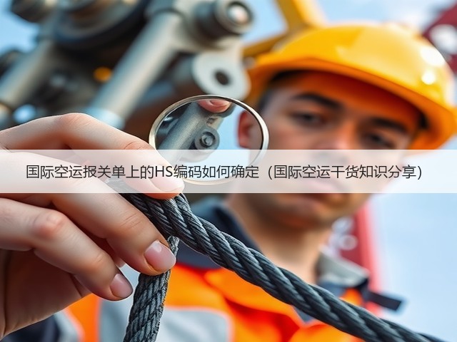国际空运报关单上的HS编码如何确定(国际空运干货知识分享)(图1) 国际空运报关单上的HS编码如何确定(国际空运干货知识分享)(图1)