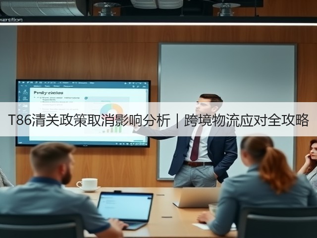 T86清关政策取消影响分析|跨境物流应对全攻略(图1) T86清关政策取消影响分析|跨境物流应对全攻略(图1)