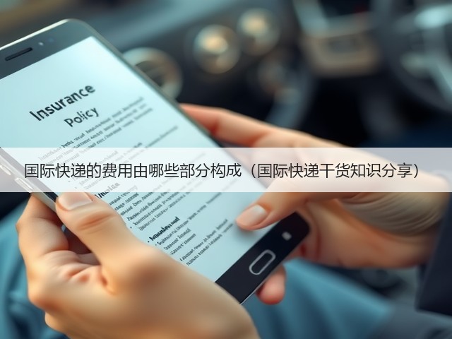 国际快递的费用由哪些部分构成(国际快递干货知识分享)(图1) 国际快递的费用由哪些部分构成(国际快递干货知识分享)(图1)