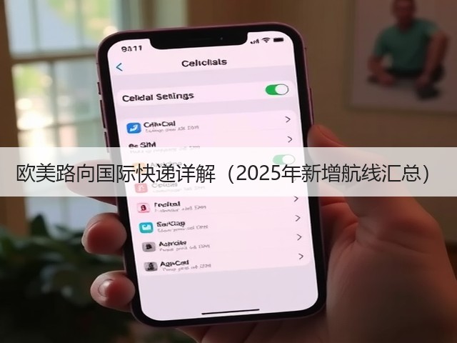 欧美路向国际快递详解(2025年新增航线汇总)(图3) 欧美路向国际快递详解(2025年新增航线汇总)(图3)