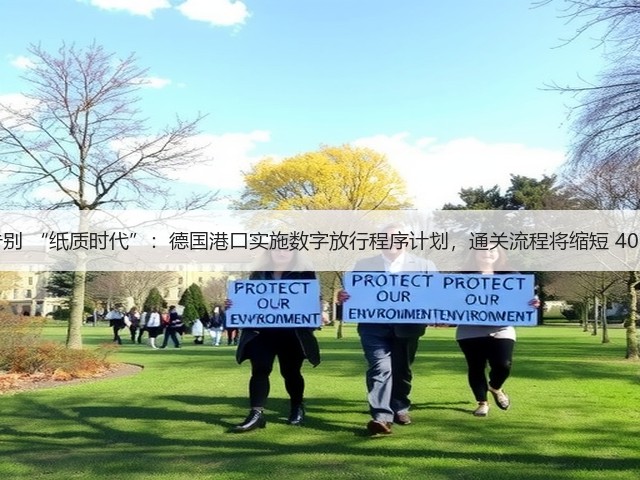 告别 “纸质时代”：德国港口实施数字放行程序计划，通关流程将缩短 40%(图2)