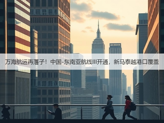 万海航运再落子!中国-东南亚航线III开通,新马泰越港口覆盖(图1) 万海航运再落子!中国-东南亚航线III开通,新马泰越港口覆盖(图1)