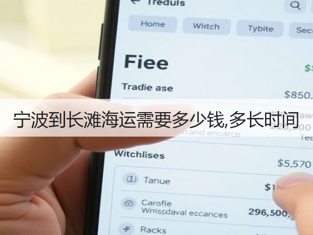 宁波到长滩海运需要多少钱,多长时间(图1) 宁波到长滩海运需要多少钱,多长时间(图1)