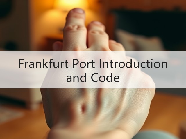 Frankfurt Port Introduction and Code(图3) Frankfurt Port Introduction and Code(图3)