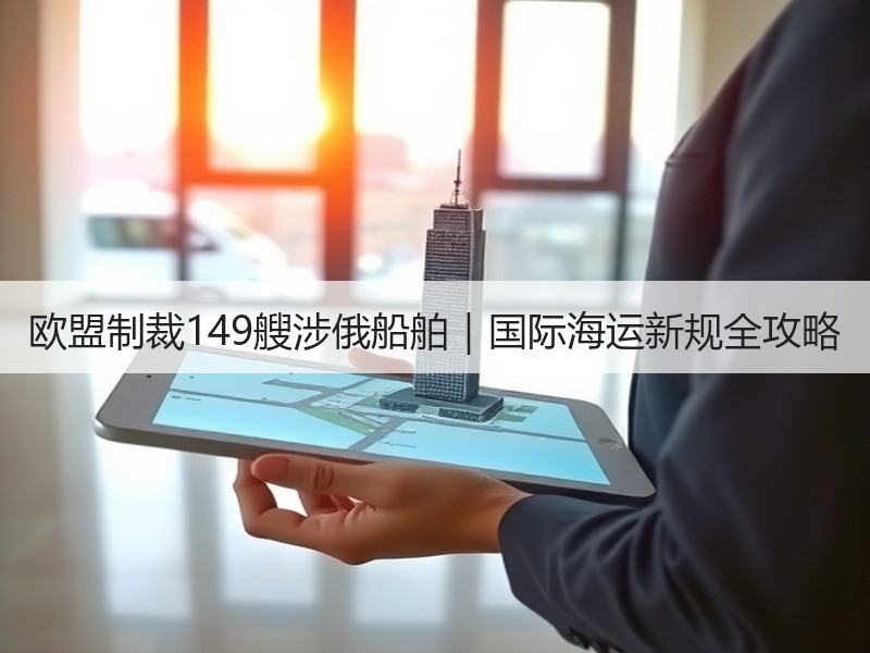 欧盟制裁149艘涉俄船舶|国际海运新规全攻略 欧盟制裁149艘涉俄船舶|国际海运新规全攻略
