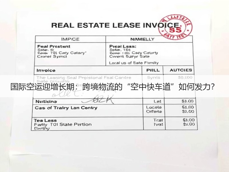 国际空运迎增长期：跨境物流的“空中快车道”如何发力？