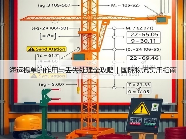 海运提单的作用与丢失处理全攻略|国际物流实用指南(图3) 海运提单的作用与丢失处理全攻略|国际物流实用指南(图3)
