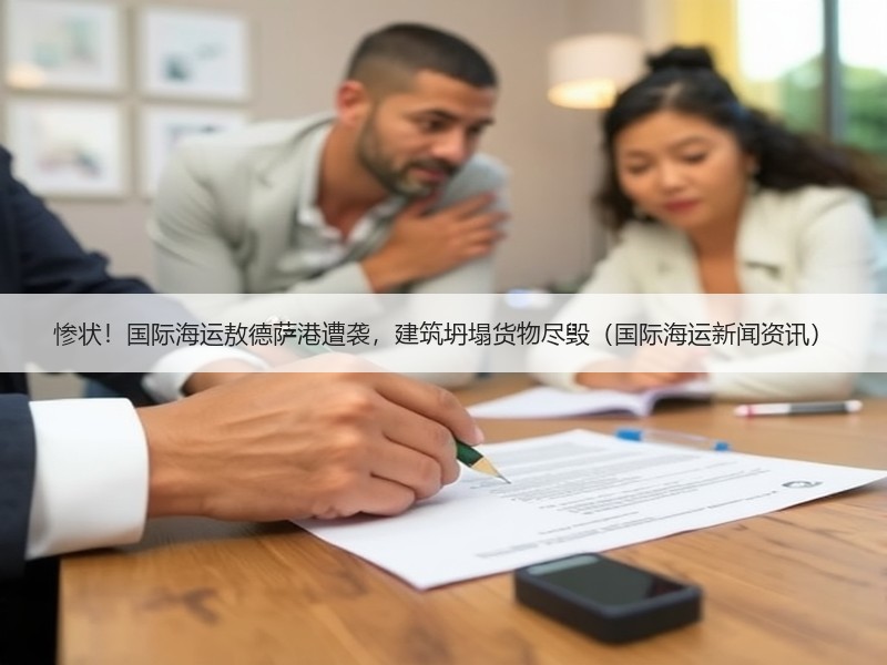 惨状！国际海运敖德萨港遭袭，建筑坍塌货物尽毁（国际海运新闻资讯）