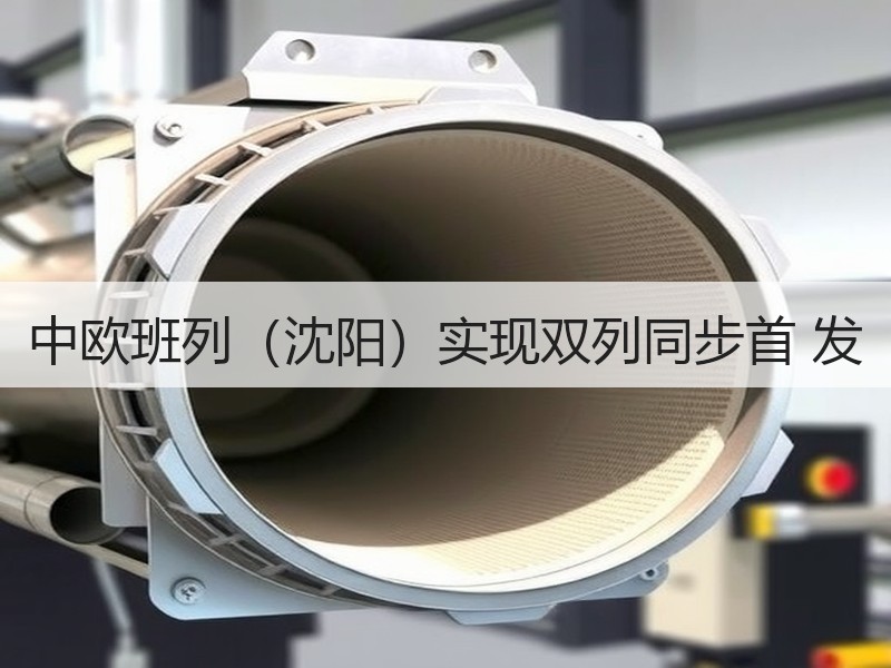 中欧班列（沈阳）实现双列同步首 发