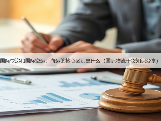国际快递和国际空运、海运的核心区别是什么(国际物流干货知识分享)(图2) 国际快递和国际空运、海运的核心区别是什么(国际物流干货知识分享)(图2)