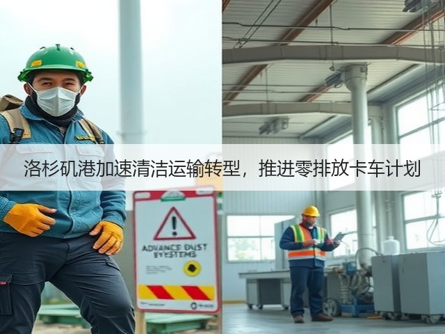洛杉矶港加速清洁运输转型,推进零排放卡车计划(图1) 洛杉矶港加速清洁运输转型,推进零排放卡车计划(图1)