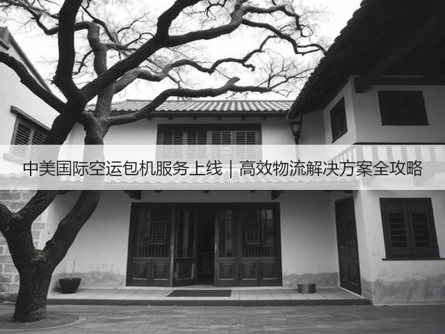 中美国际空运包机服务上线|高效物流解决方案全攻略(图1) 中美国际空运包机服务上线|高效物流解决方案全攻略(图1)