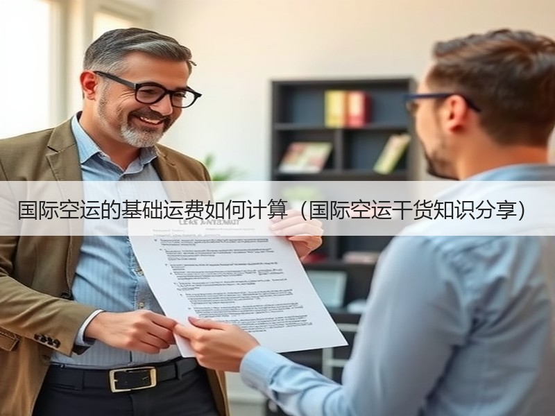 国际空运的基础运费如何计算（国际空运干货知识分享）