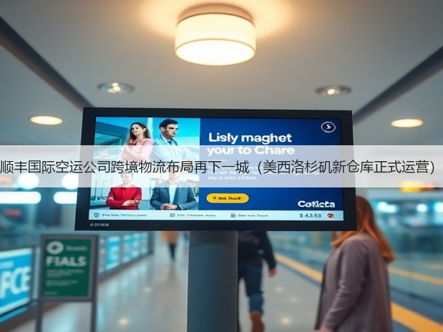 顺丰国际空运公司跨境物流布局再下一城（美西洛杉矶新仓库正式运营）(图2)